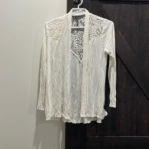 Open cardigan brand cable & gauge size s